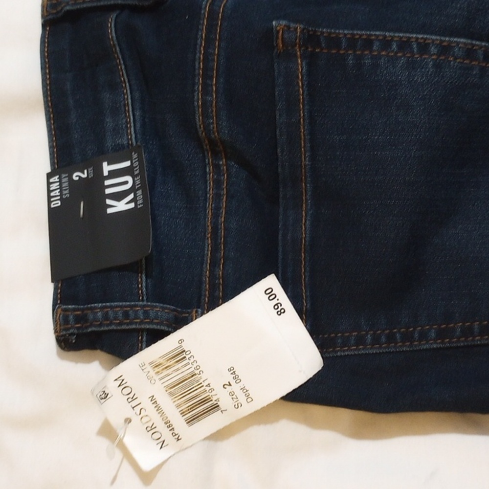 KUT FROM THE KLOTH Diana Skinny size 2. ++++Must meet up in Houston, TX area.